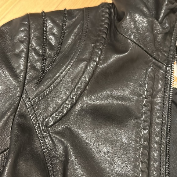 Black leather Blink collection (Danier) Jacket - Picture 2 of 3